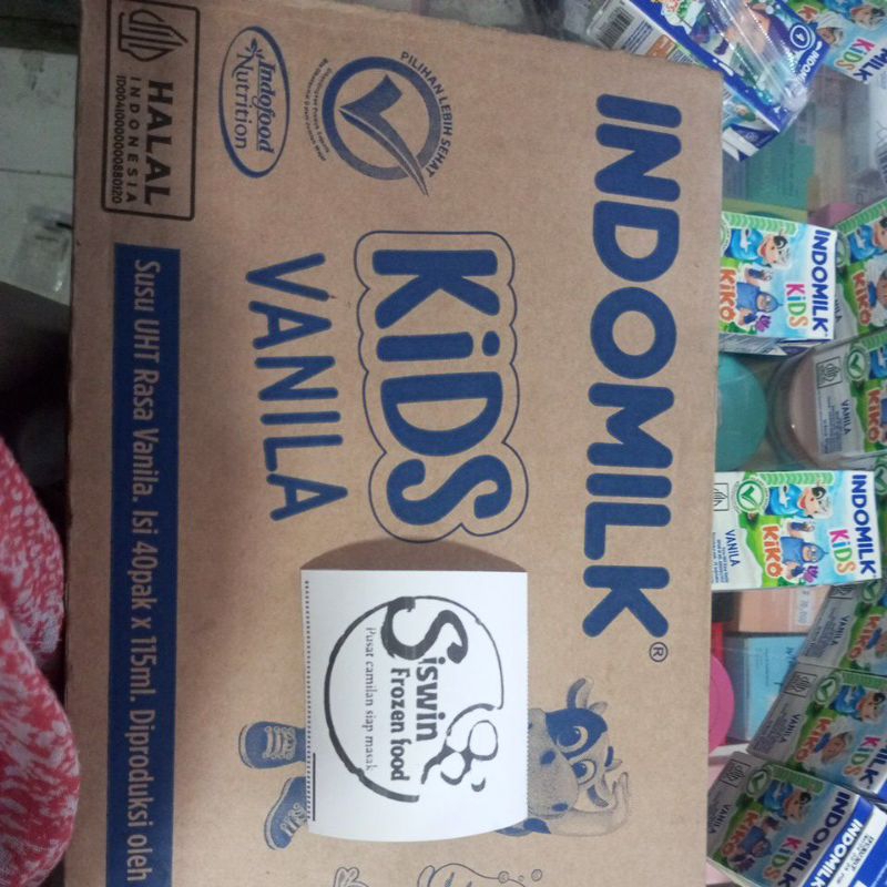 

susu indomilk kids carton