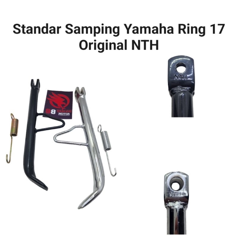 standar samping ring 17 26CM NTH Original chrome universal yamaha Mio, Xeon, Fino Dll