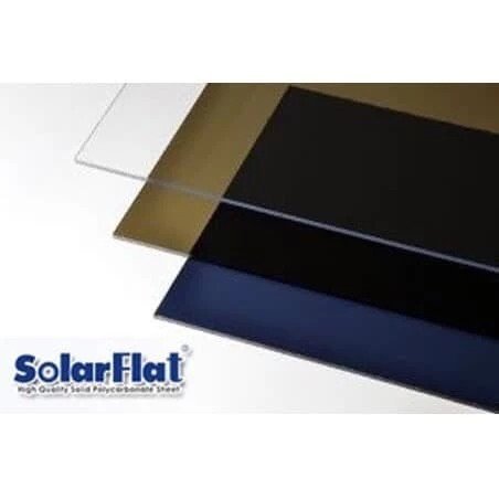 SOLARFLAT,SolarTuff Solid, atap kanopi polycarbonat murah 1,2 mm polos