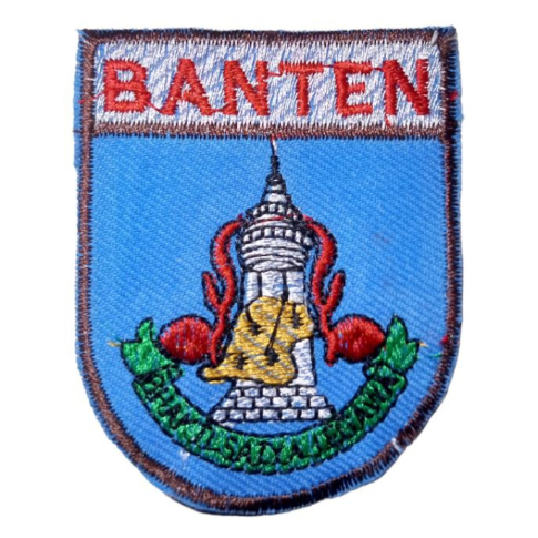 Bet/Badge Pramuka Banten Bordir Halus