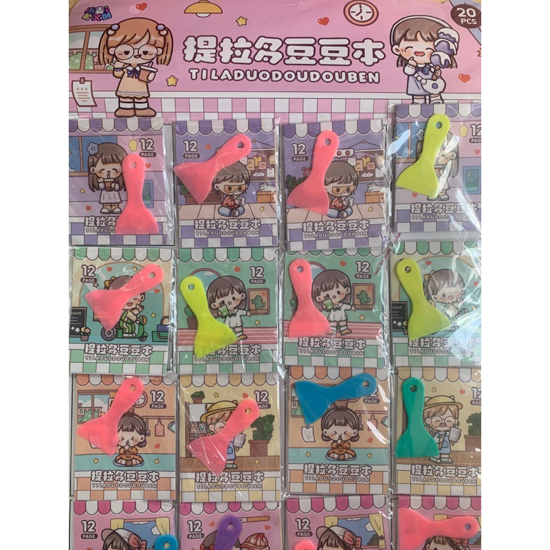 

sticker buku momo korea / sticker momo notesbook / stiker aestatic korea