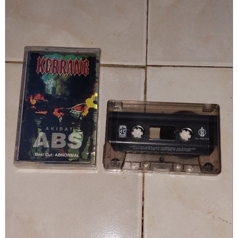 kaset Indonesia original KERRANG album ABS