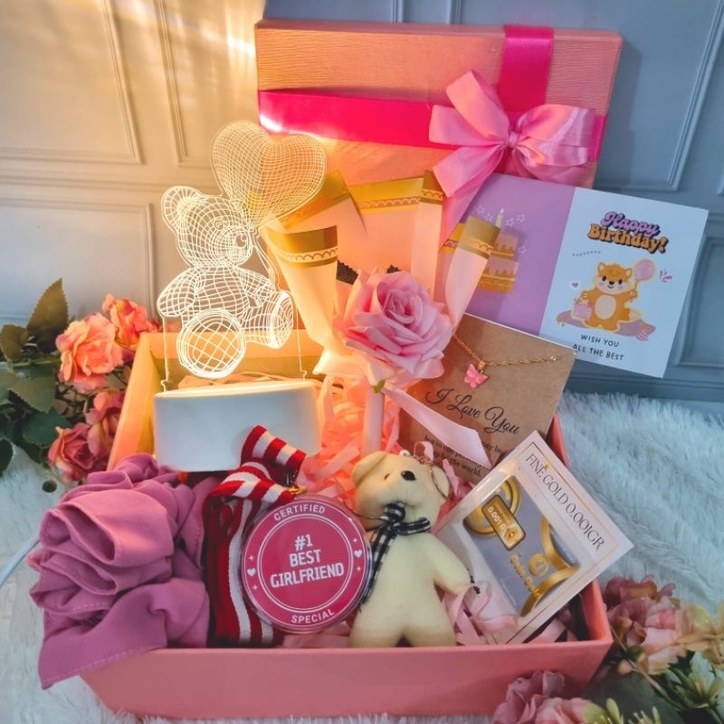 

PREMIUM Kado Cewek Hampers Cantik / Hadiah Cewek Ulang Tahun