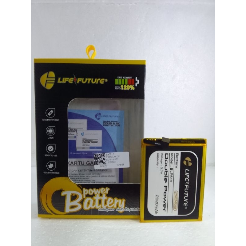 BATRE LF PREMIUM OPPO A57 2016/OPPO A39 DOUBLE POWER
