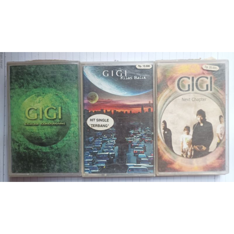 Kaset Gigi band kaset pita kaset musik