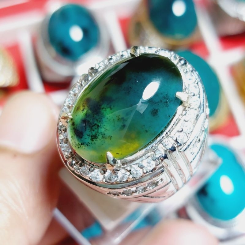 Batu Cincin Bacan Coklat Lumer - High Quality