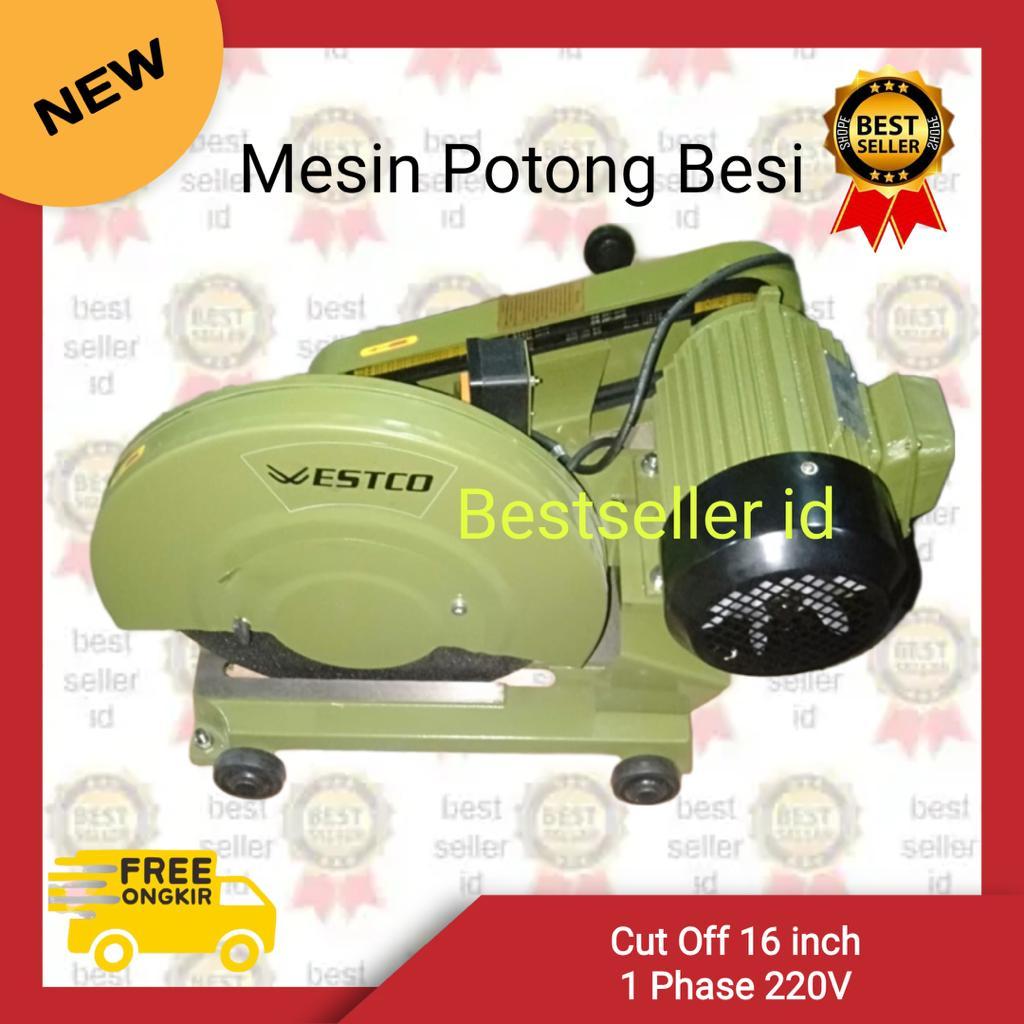 CUT OFF 16" / Cutting Besi / Mesin Potong 16 inch 220V 1 Phase WESTCO