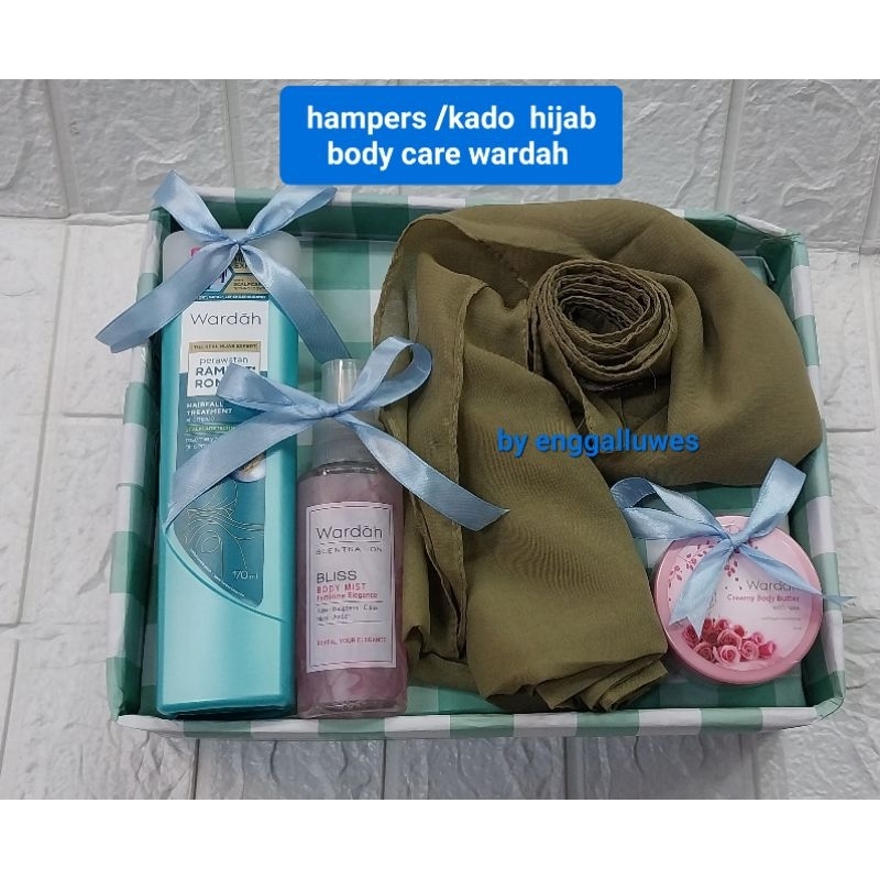 HAMPERS WARDAH/HAMPERS HIJAB KOMPLIT/HAMPERS WARDAH KADO ULANG TAHUN/HAMPERS WARDAH KADO WISUDA/HAMP