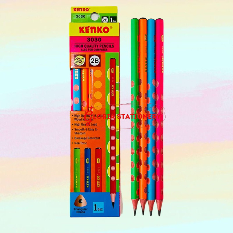 

KENKO Pensil 2B 3030/ Pensil 2B 3030 KENKO