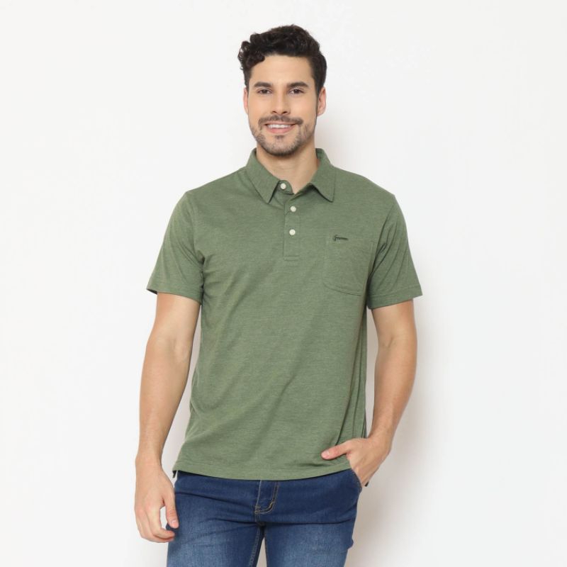 Kaos Polo Cowok Original Hammer Hijau