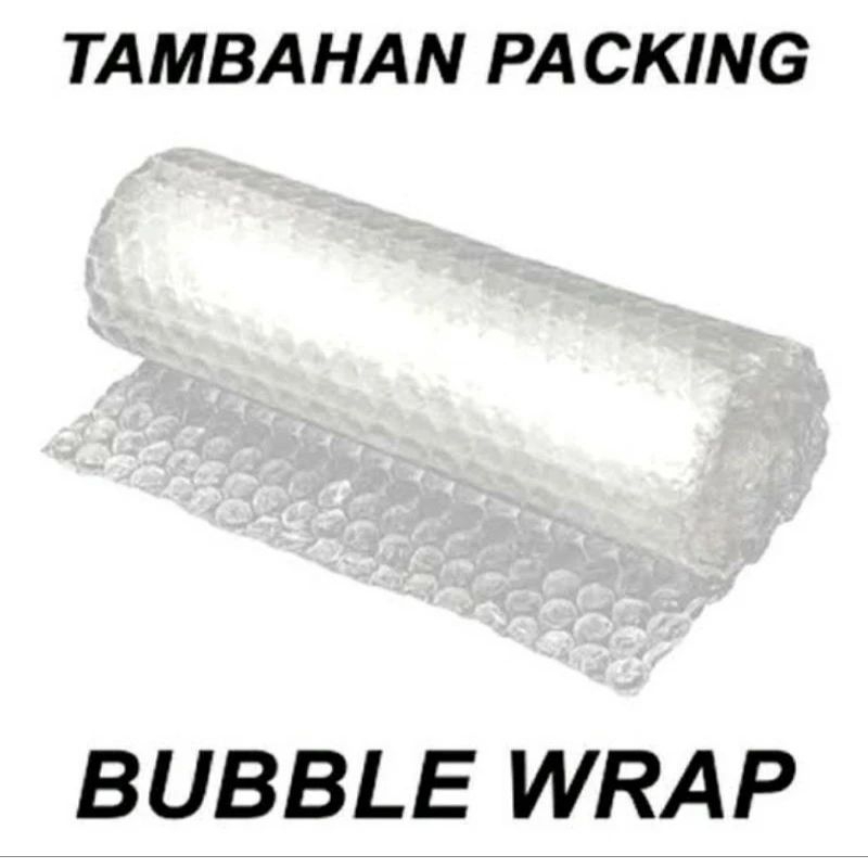 

TAMBAHAN BUBBLE WRAP PUTIH_100 BARANG MAKIN AMAN