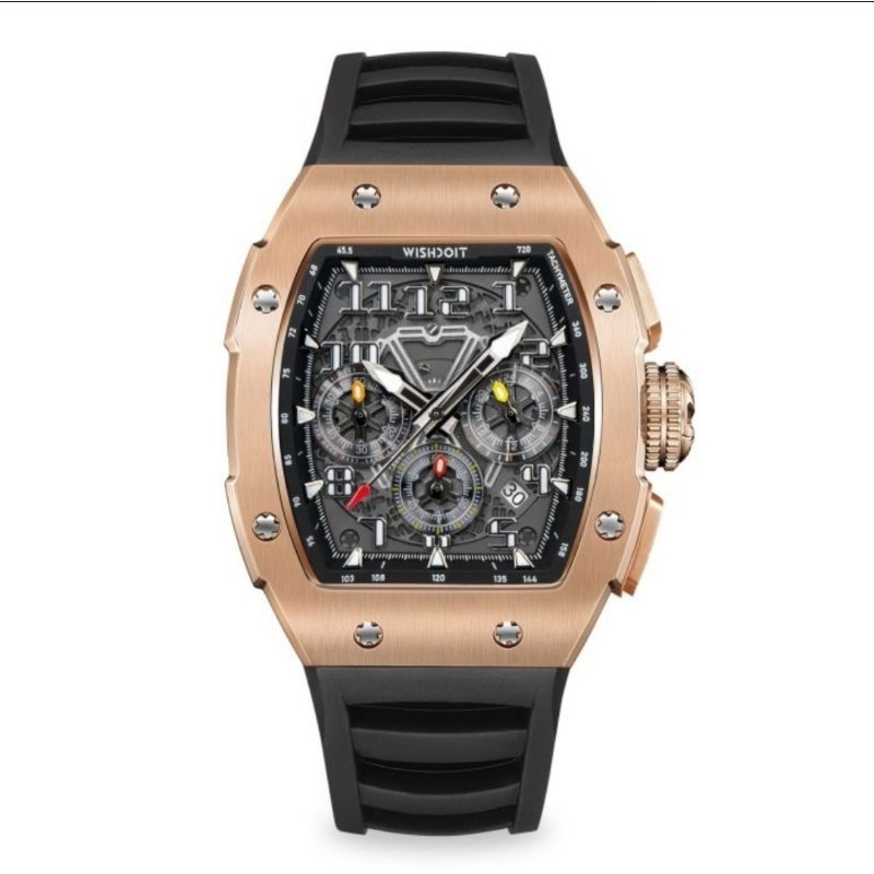 WISHDOIT GT Chrono-Rose Gold Watch