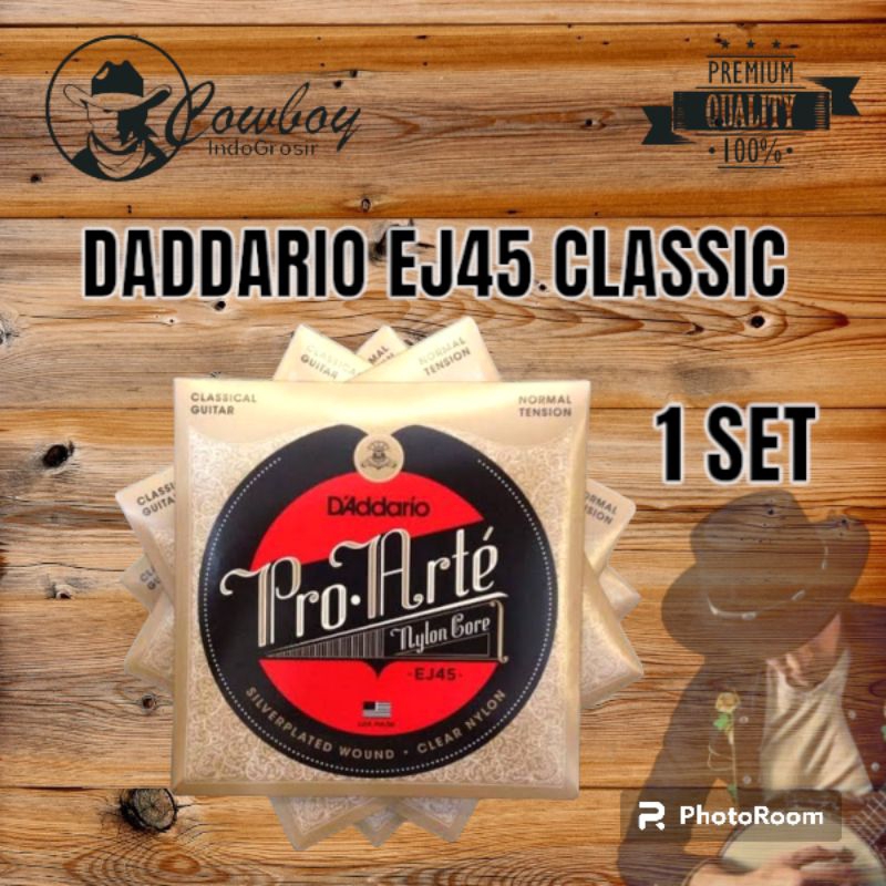 HKJ Senar Daddario Nylon Classic Senar Gitar Daddario EJ45