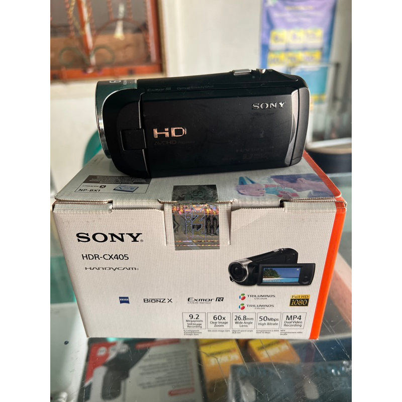 sony handycam HDR CX405 bekas