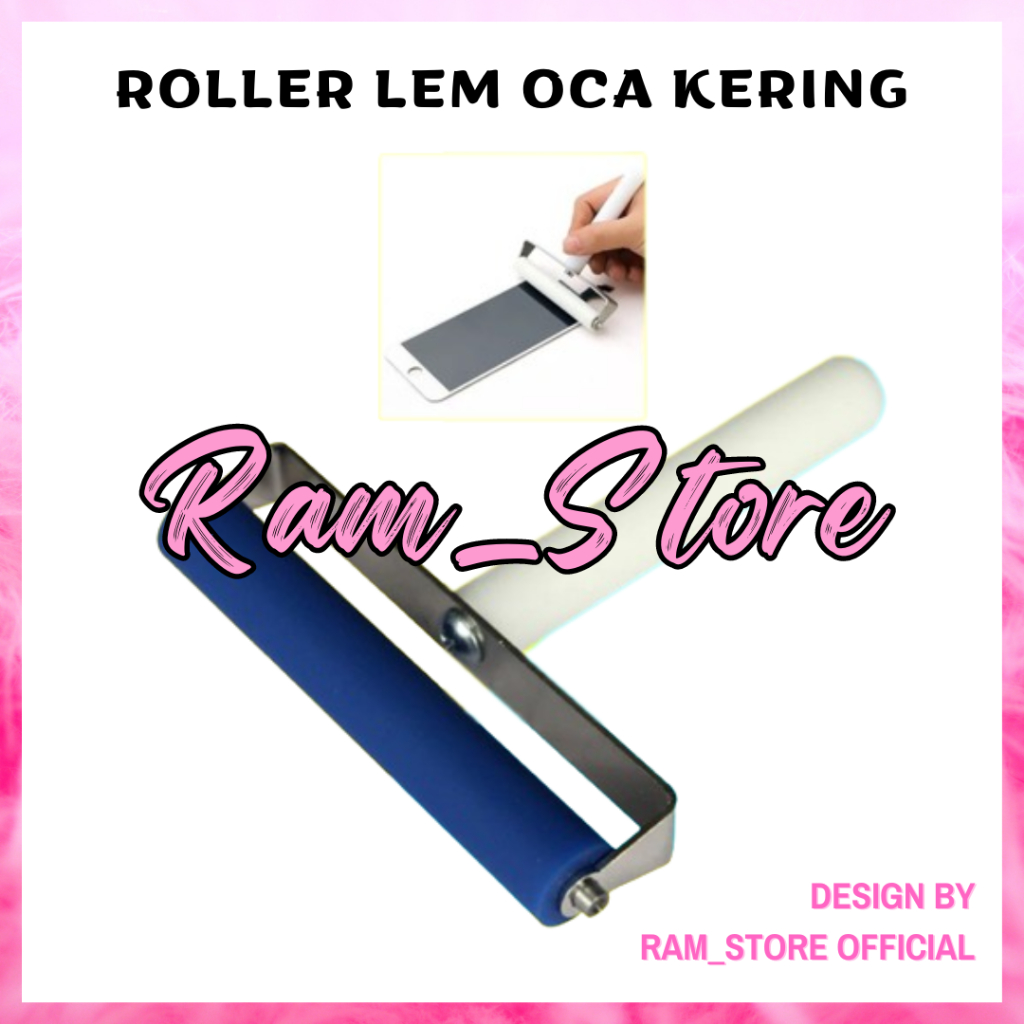 Roller Roll Lem Oca Kering Alat Laminating Kaca Lcd Oca