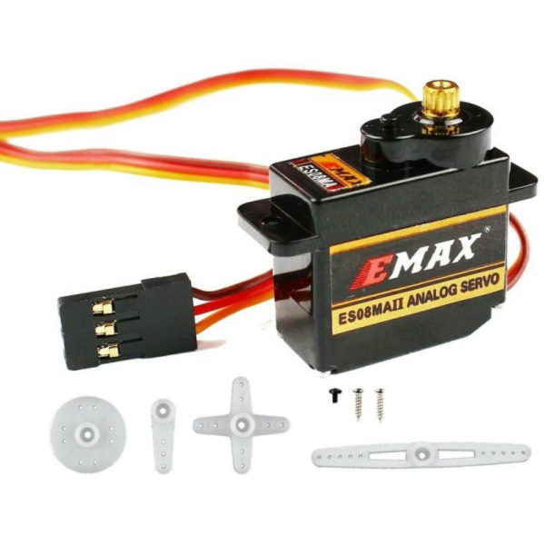 

Motor Servo EMAX ES08MA Metal Micro Steering Gear 360 Diskon