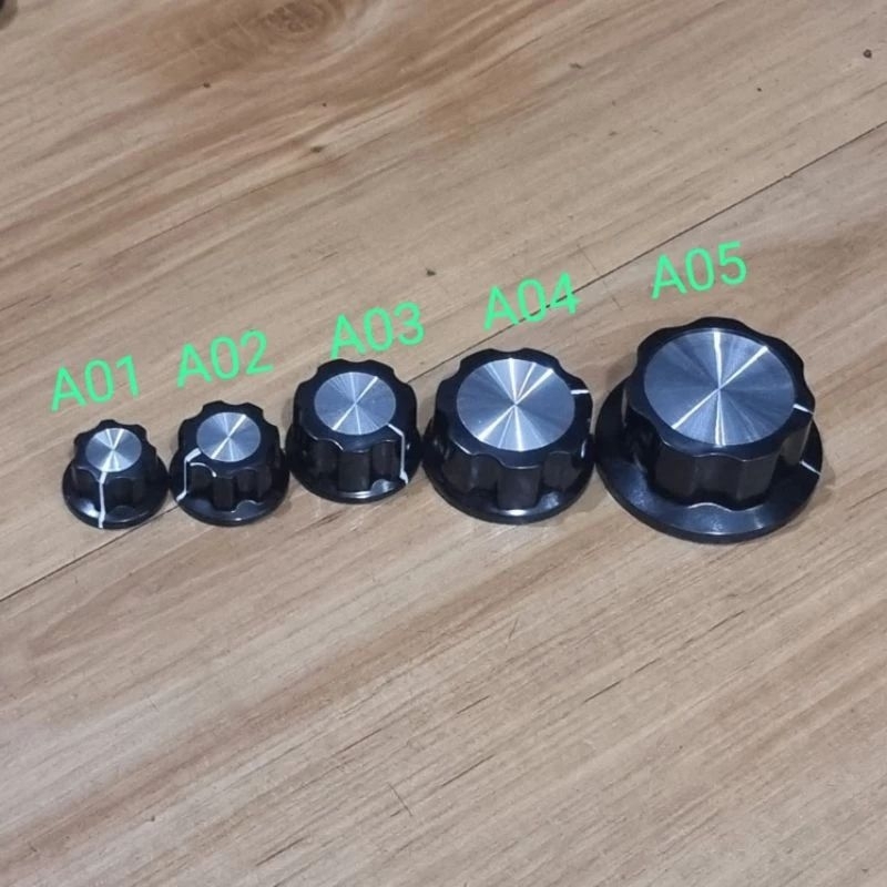 knop potensio rotary switch model bunga