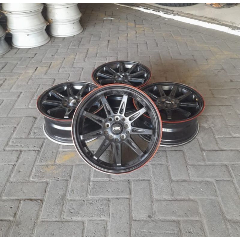Velg Mobil Bekas Ring 16 Lubang 5 HSR TIKALA R16X7 H10X100/114 ET40 Innova Rush Outlander Vitara