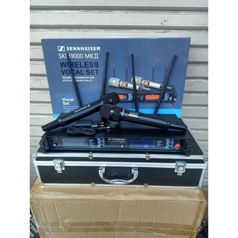 MIC WIRELESS SKM9000 MK2 PLUS KOPER SKM 9000 MK2 WARNA HITAM