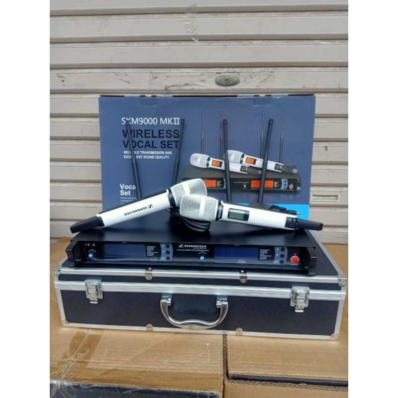 MIC WIRELESS SKM9000 MK2 PLUS KOPER SKM 9000 MK2 WARNA PUTIH