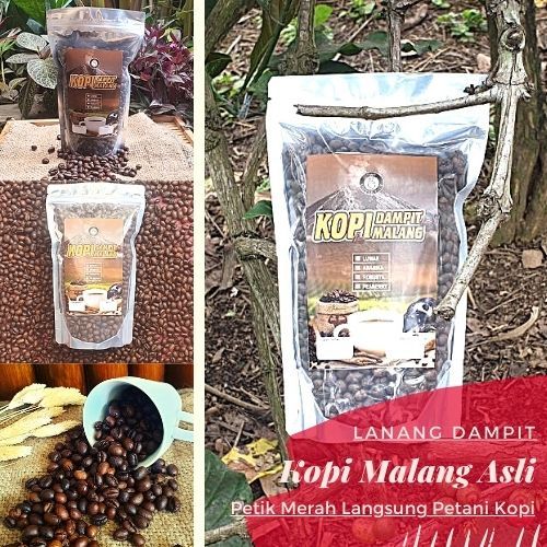 

Kopi Lanang Robusta Dampit Malang Bubuk Murni Biji Asli 500 gr