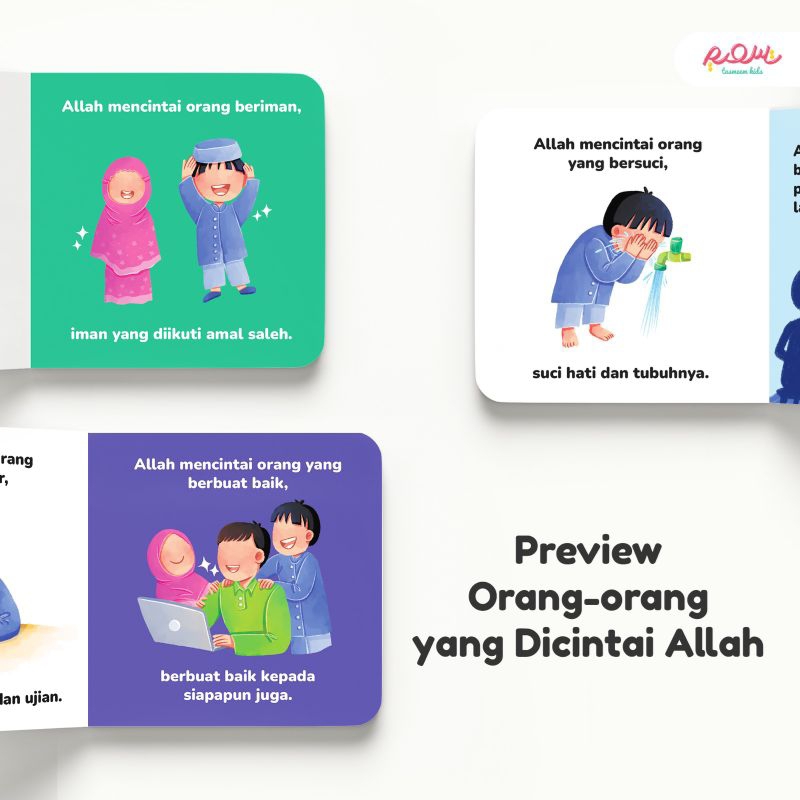 PO BOARDBOOK AKU INGIN DICINTAI ALLAH - SERI TAUHID PERTAMAKU Tasmeem Kids