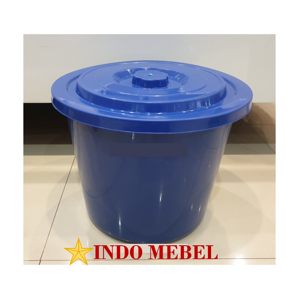Ember + Tutup 20 Liter Ltr Jaguar Star Plastik - Merah READY MAKASSAR PROMO MURAH
