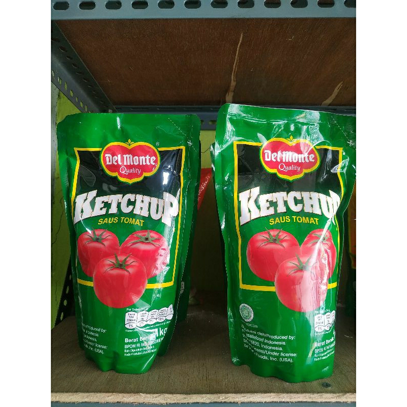 

Saus Tomat Ketchup DEL MONTE kemasan 1kg