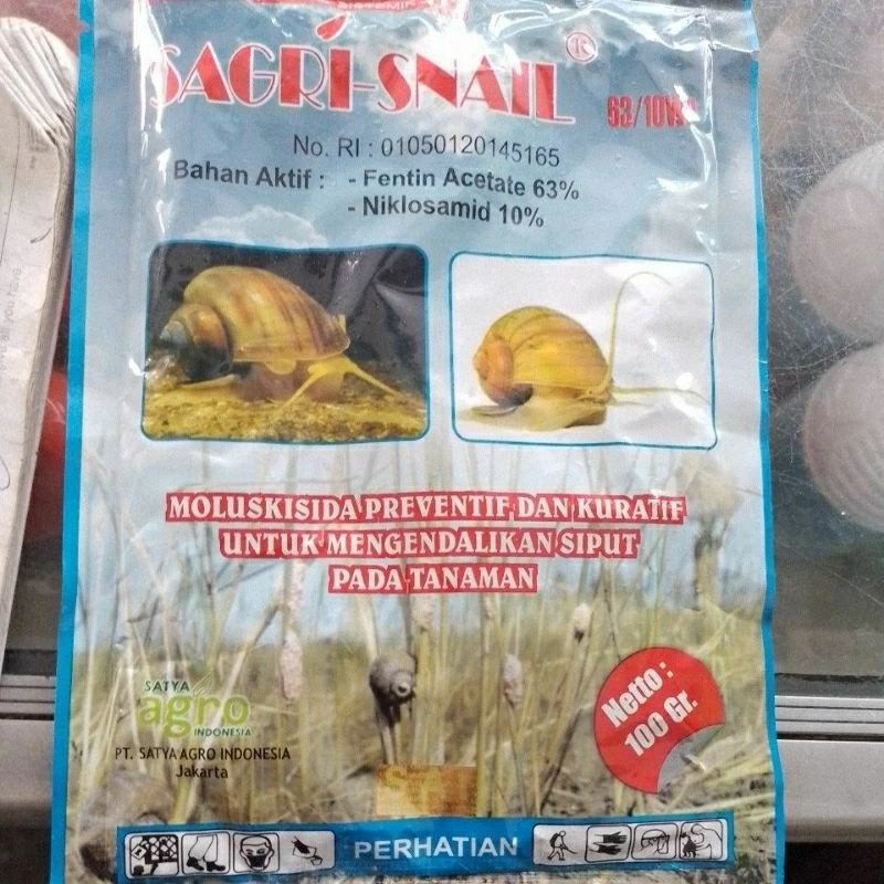SAGRI-SNAIL/OBAT PEMBASMI KEONG 100GRAM