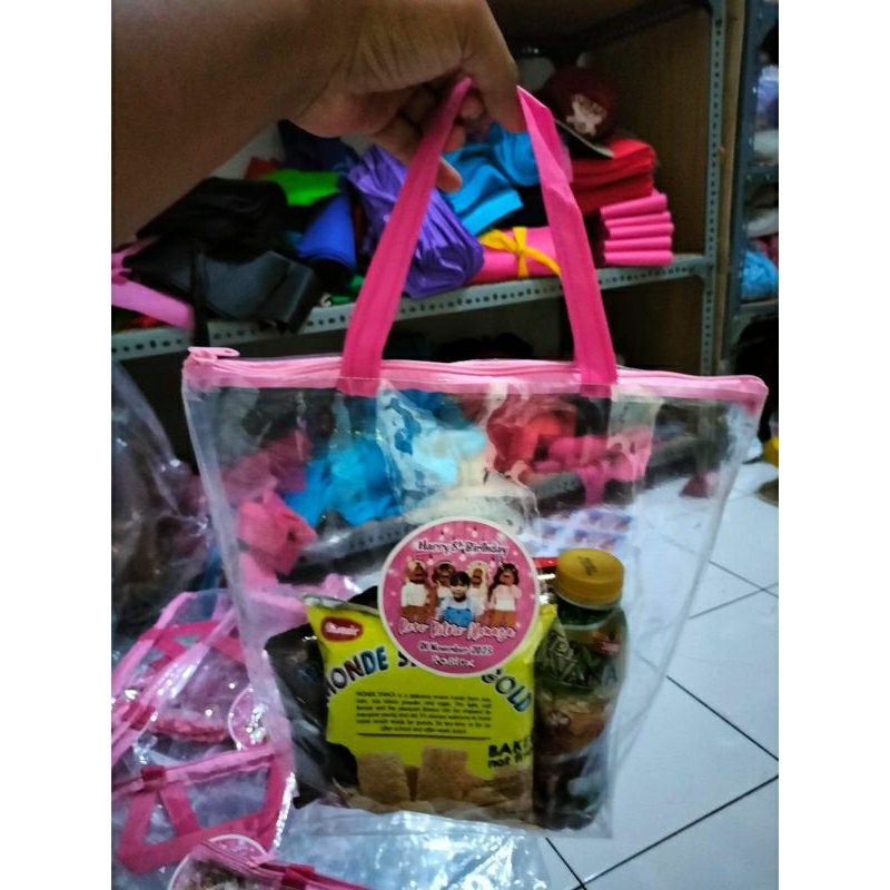 

tas ulang tahun anak unik / tas ulang tahun custom / tas ulang tahun anak goodie bag / tas ulang tahun anak custom nama