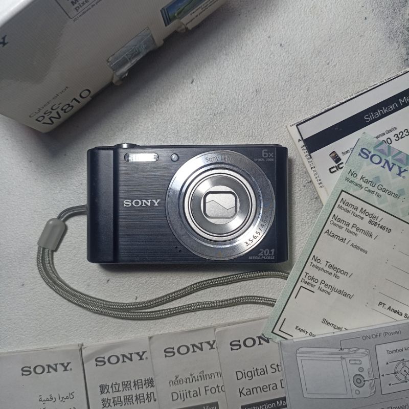 Kamera Digital Sony Cyber-shot dsc W810