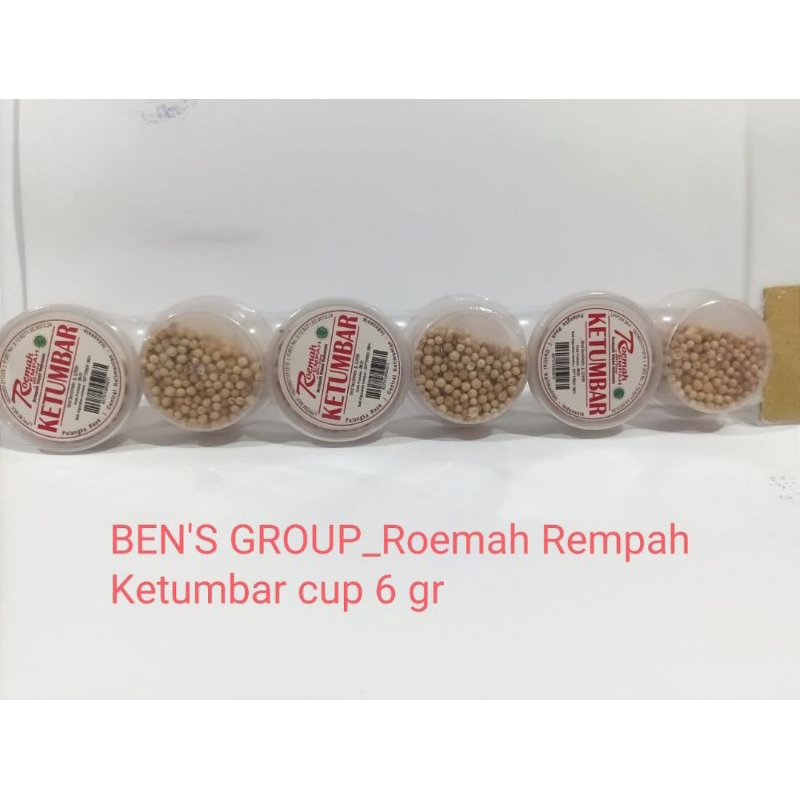 

Roemah Rempah Ketumbar Cup 36g/pack