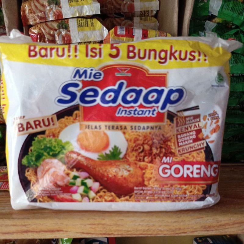 

Mie Sedaap Goreng 1 Pack isi 5 Bungkus
