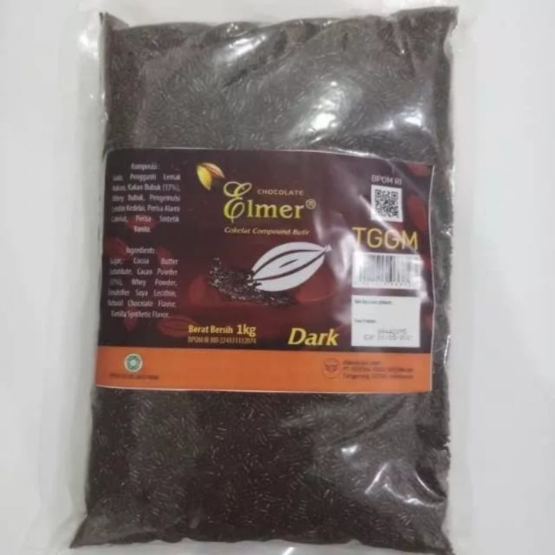 

MESES COKLAT ELMER TROPICAL DARK GOLD 250 G - Repack