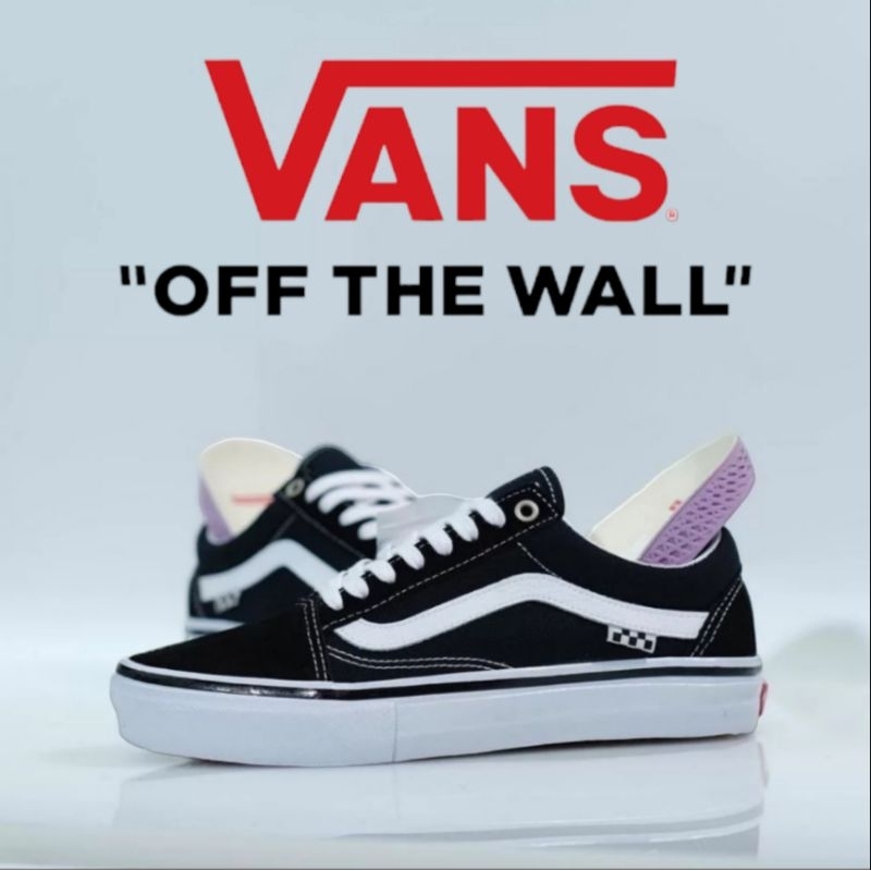 Vans Skate Old Skool Pro Black White