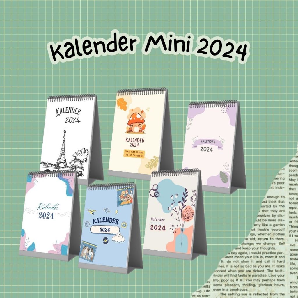 

Kalender Meja Mini 2024