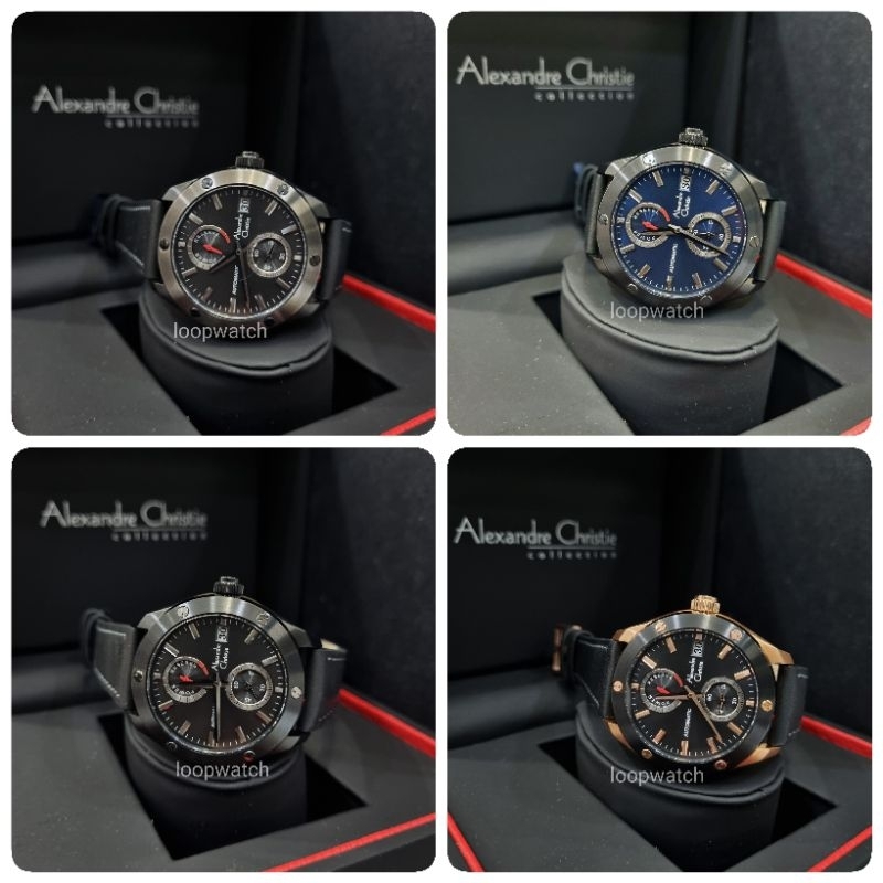 Jam tangan Pria Alexandre Christie 3044 AC3044 Automatic