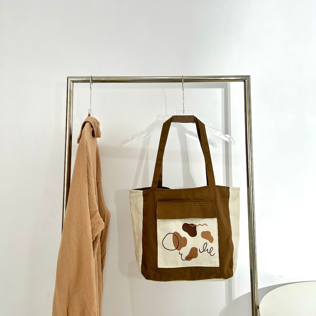 (palette) COCO Tote Bag (bordir + furing)