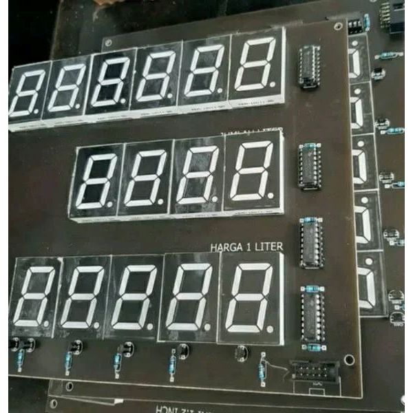 Layar Display Segmen atau 7 seven segmen cpu pertamini