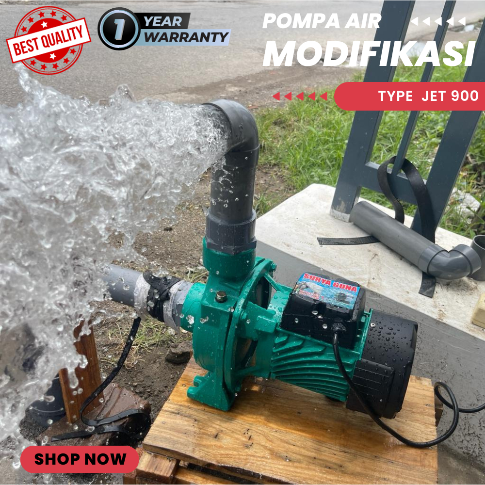Pompa air kolam pipa 2 dim debit air besar semburan kencang pompa air jet 900 untuk sirkulasi kolam 