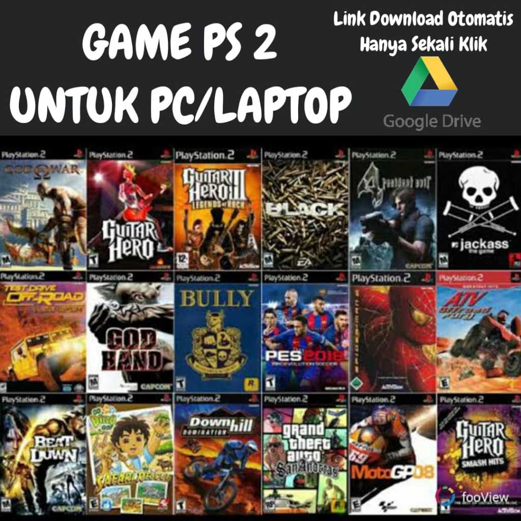 Game PS 2 Untuk PC Atau Laptop