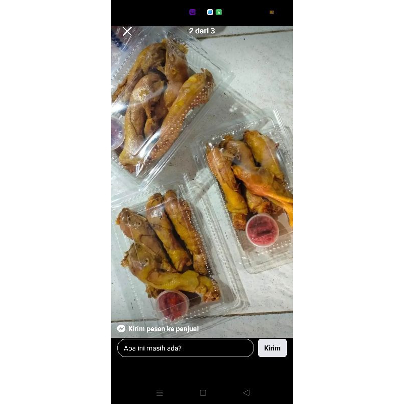

Kepala Bebek Ungkep isi 3