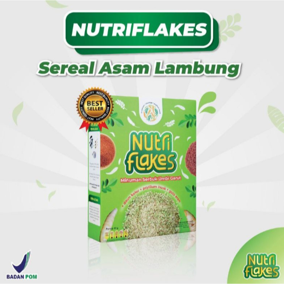

NUTRIFLAKES Original Minuman Umbi Garut Solusi Saki Lambung
