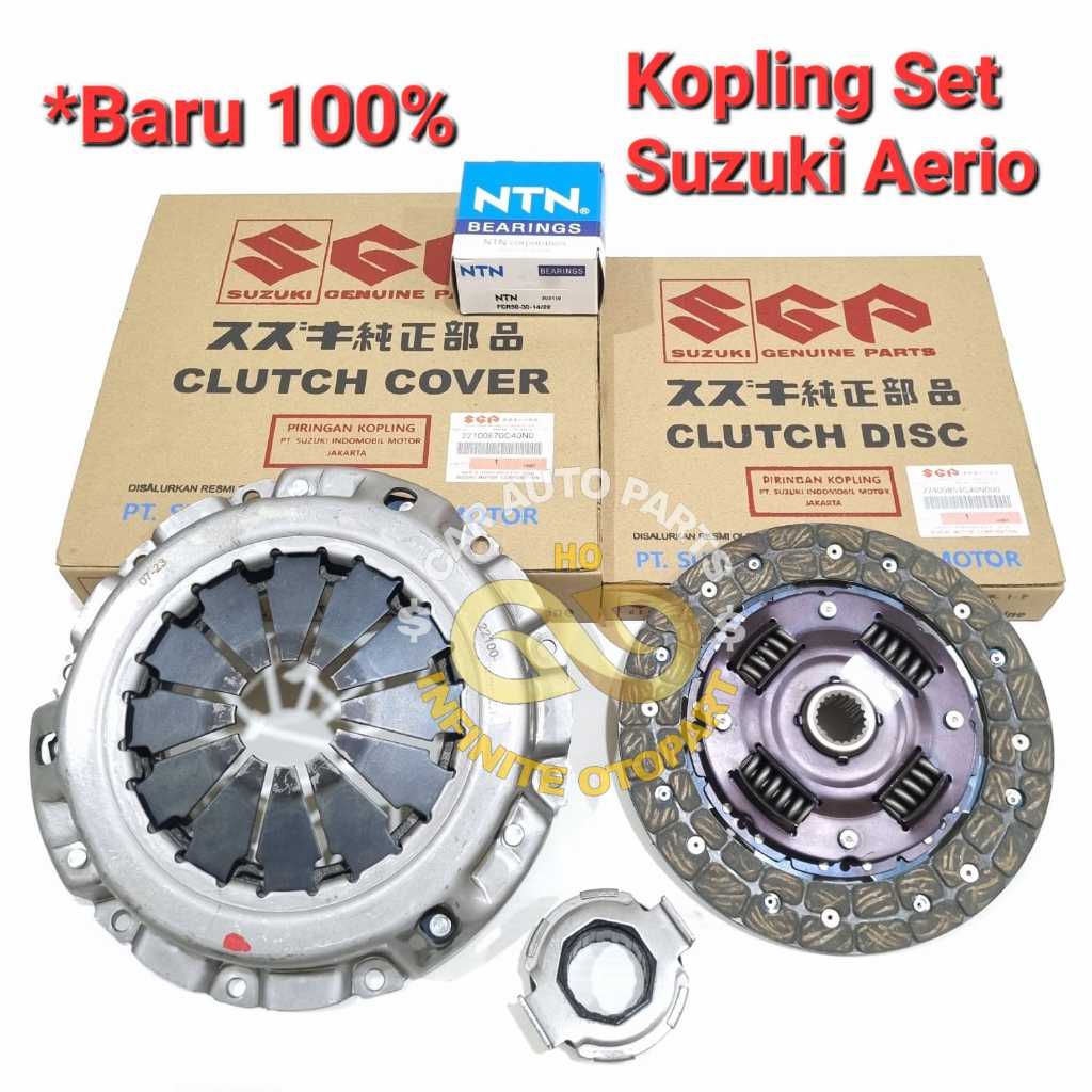 KOPLING SET KAMPAS DEKLAHAR DEKRUP SUZUKI AERIO