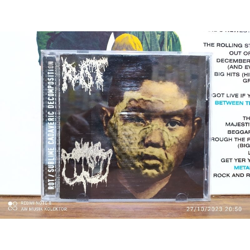 Audio CD Import : ROT - SUBLIME CADAVERIC DECOMPOSITION.