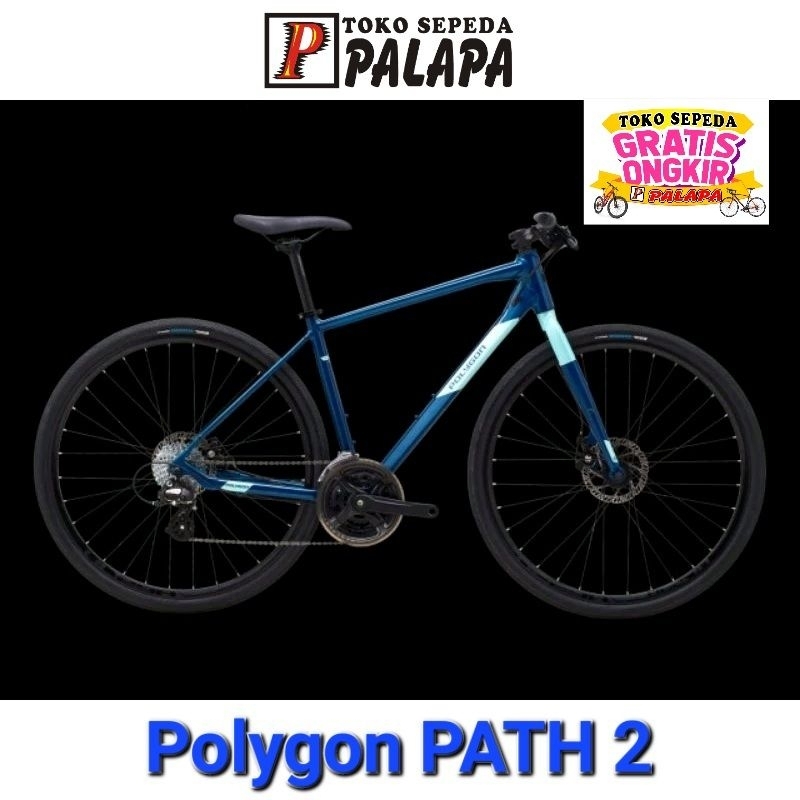 MTB 700C POLYGON PATH 2 Sepeda Gunung Hybrid 2.0