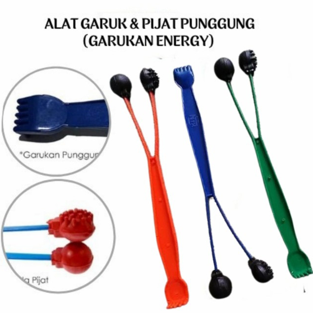ALAT PIJAT GARUK Garukan Penggaruk Punggung Badan Kaki Bahan Plastik
