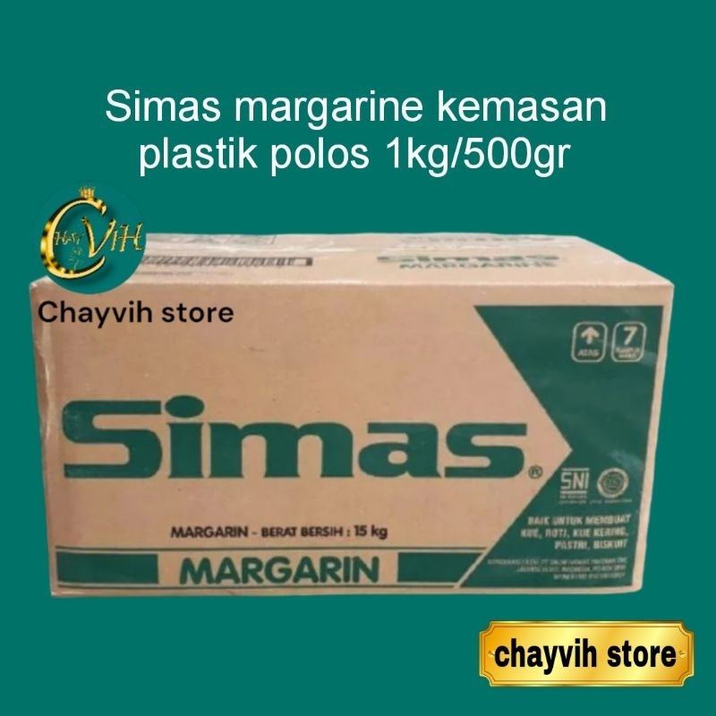 

simas margarine kemas plastik 500gr