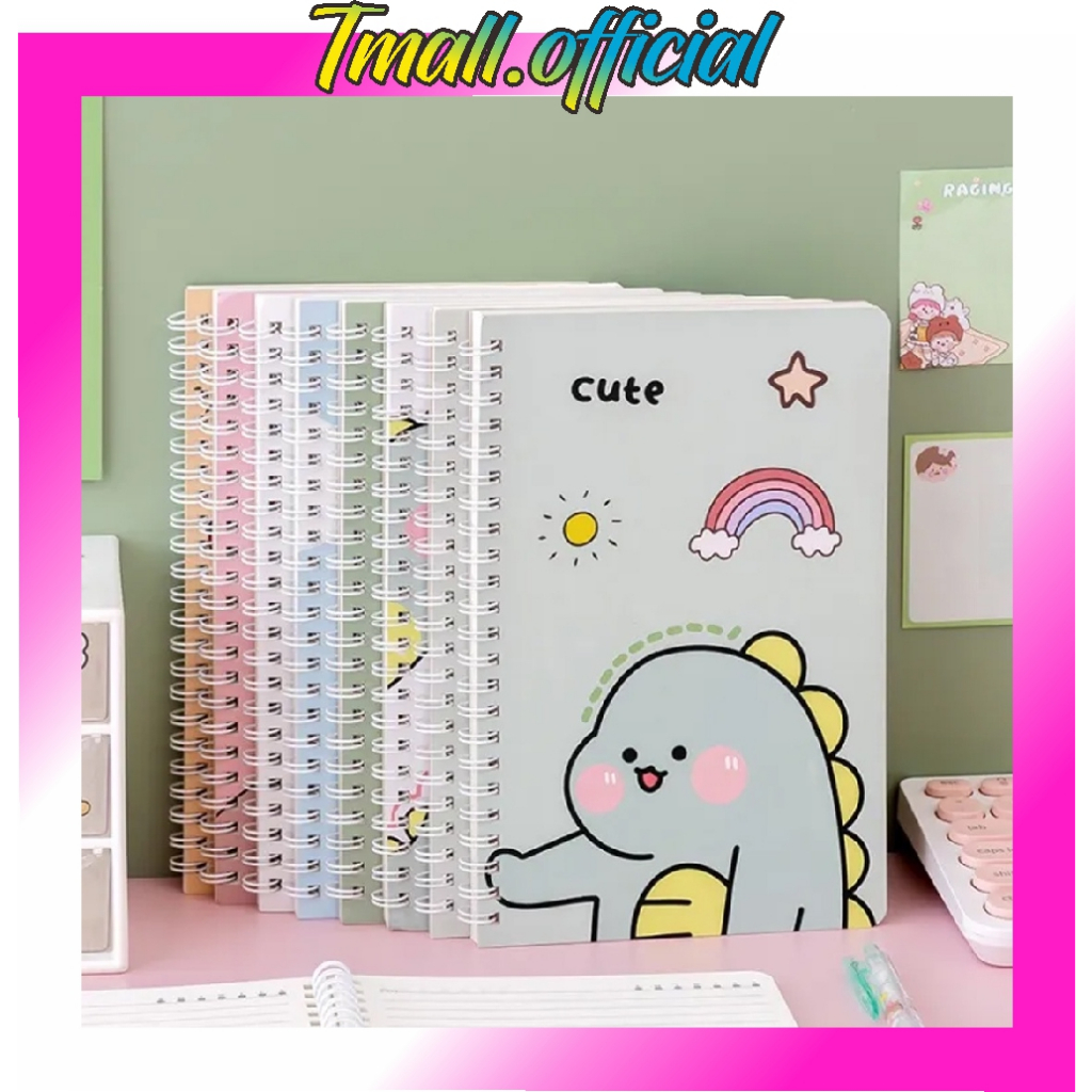 

❄ TMALL ❄ Buku Tulis Spiral A5 Notebook Ring A5 Bunga Aesthetic / Notebook Journal / Buku Tulis A5 Spiral Notebook S105