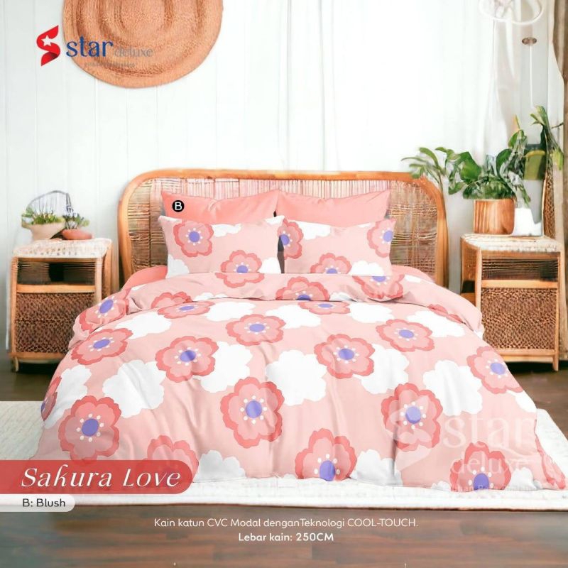 KAIN CVC METERAN STAR - SAKURA LOVE